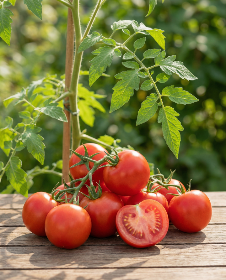 Sementes de tomate Moneymaker (Solanum lycopersicum) – vegetal anual biológico