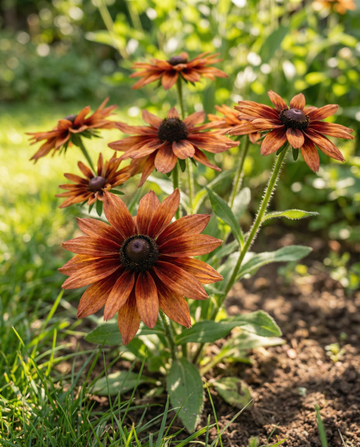 Sementes de rudbeckia Sahara (Rudbeckia hirta) – flor anual