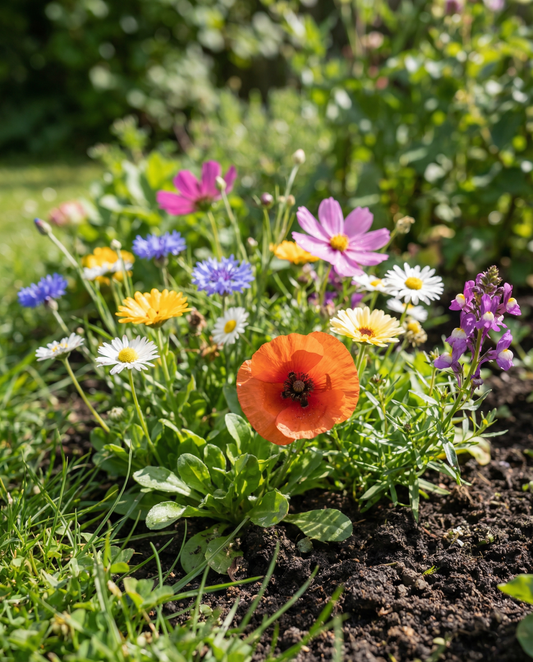 Friendly Mix 25 M2 de crescimento baixo – sementes de flores anuais da SeedsChoice