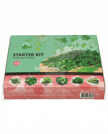 Set iniciador culinario con 6 variedades – kit de cultivo de SeedsChoice