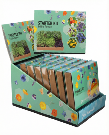 Borago officinalis – Kit Iniciante Comestível cultivado a partir de semente
