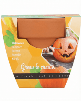 Kit de cultivo de semillas de calabaza de Halloween Cucurbita pepo