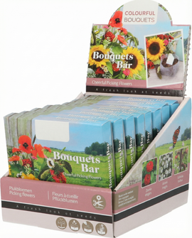 Kit Picking Flowers Seeds Colourful Annual Mix Bouquet Bar