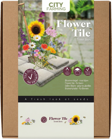 Sementes Tile For Bees Mix 30x30cm – flor anual da SeedsChoice