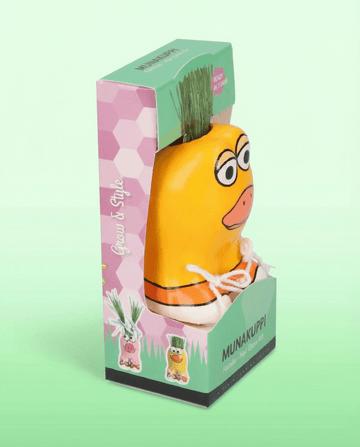 Semillas de hierba raigrás italiano figura de pato – kit de cultivo de SeedsChoice