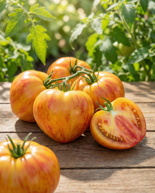 Tomate carne Gourmansun F1 (Solanum lycopersicum) – sementes de hortícola anual da SeedsChoice