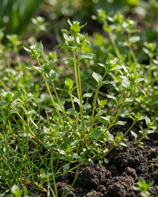 Pamplina (Stellaria media) – semillas de hierba anual en SeedsChoice