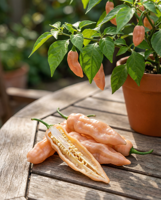 Dorset Pink Pepper (Capsicum chinense) – semillas de verdura anual de SeedsChoice