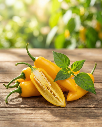 Pimento Madame Jeanette (Capsicum chinense) – sementes de vegetal anual da SeedsChoice