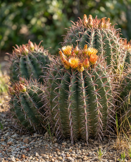 Sementes de Mistura de Cactos Ferocactus Wislizeni Mistura Perene