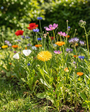 Mistura Para Joaninhas 25m2 de Cobertura – sementes de flores anuais da SeedsChoice