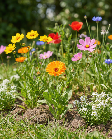Mistura Para Joaninhas 50m2 de Cobertura – sementes de flores anuais da SeedsChoice
