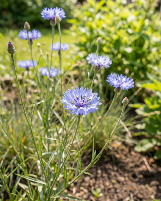 Centáurea Mix Full Sun (Centaurea cyanus) – sementes de flor anual da SeedsChoice