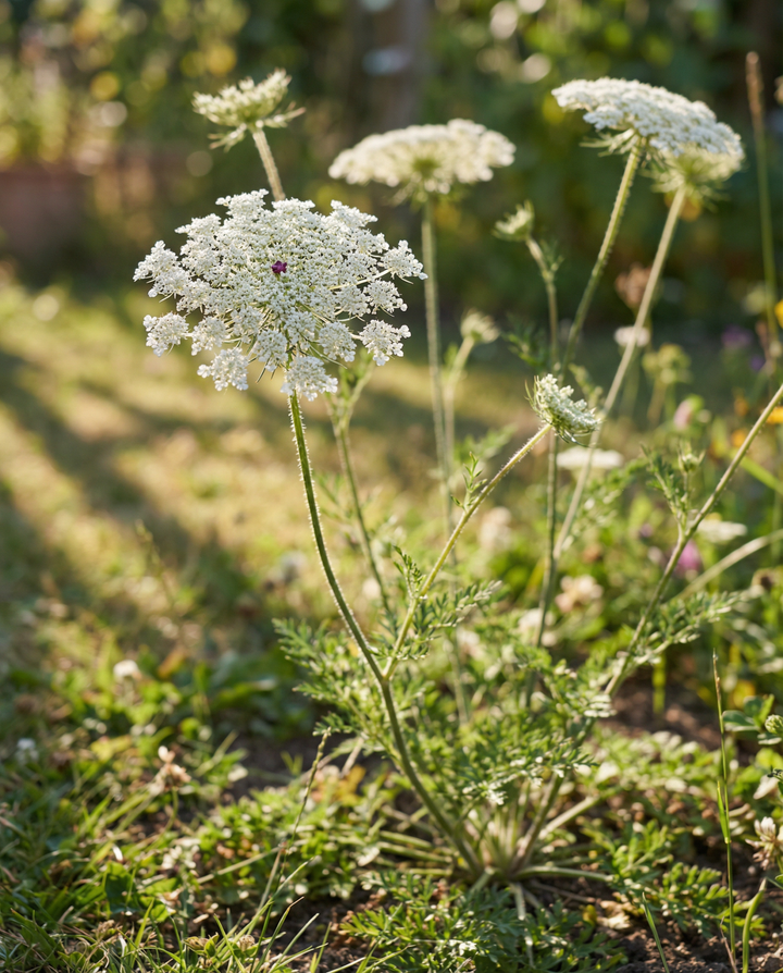 Semillas de zanahoria silvestre (Daucus carota) – verdura bienal