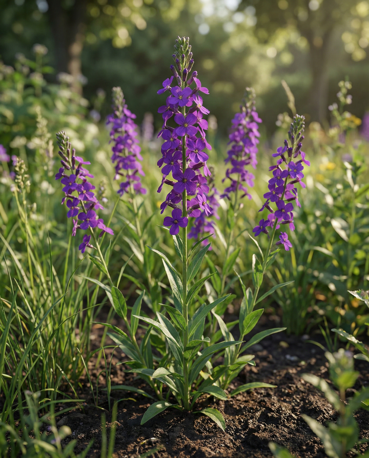 Semillas de violeta de Damasco en mezcla (Hesperis matronalis) – flor bienal