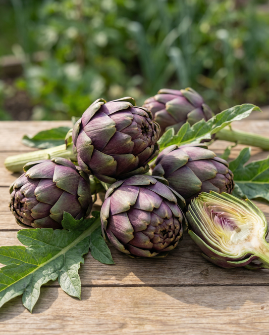 Alcachofa Violetto Precoce (Cynara scolymus) – semillas de verdura perenne de SeedsChoice