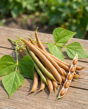 Feijão-anão Brown Dutch 25g (Phaseolus vulgaris) – sementes de legume anual da SeedsChoice