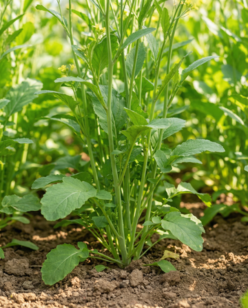 Pack de 140 g de semillas de mostaza como abono verde (Sinapis alba) – semillas anuales de abono verde de SeedsChoice