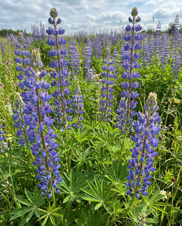 Sementes de Tremoço Azul Adubo Verde 100 g (Lupinus angustifolius) – adubo verde anual