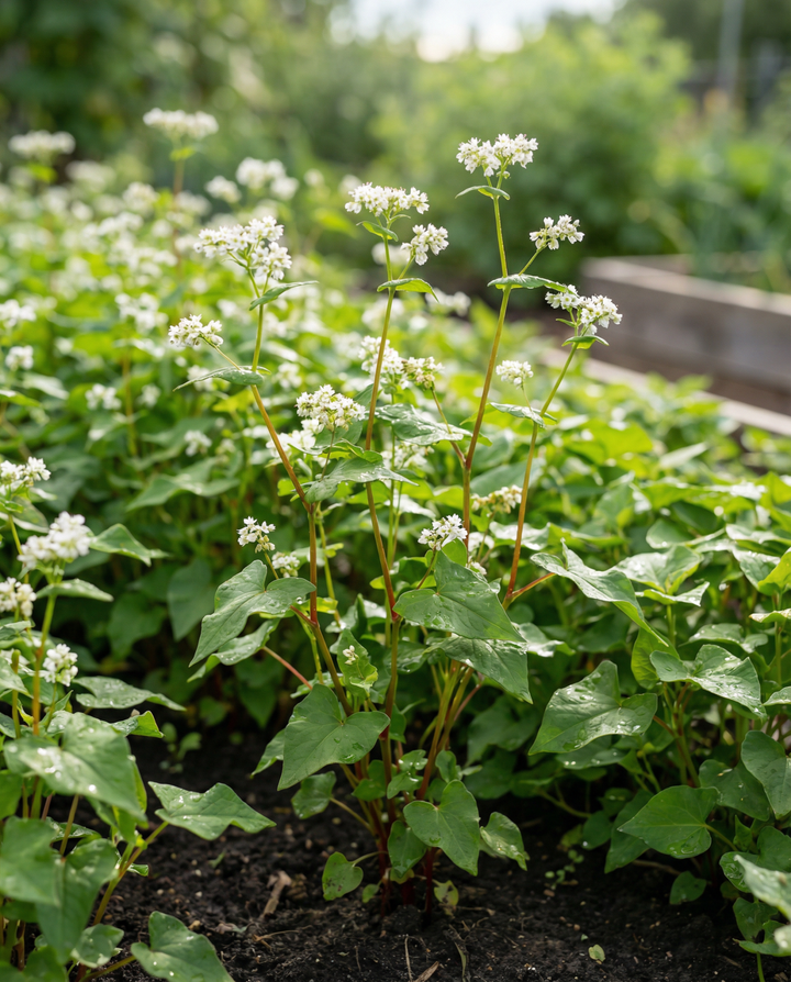 Sementes de trigo-sarraceno adubo verde 150g (Fagopyrum esculentum) – adubo verde anual