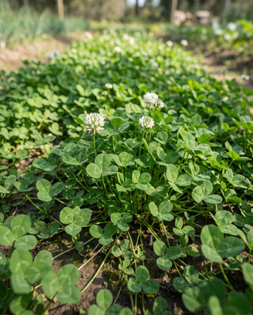 Semillas de trébol blanco abono verde 100 g (Trifolium repens) – abono verde perenne