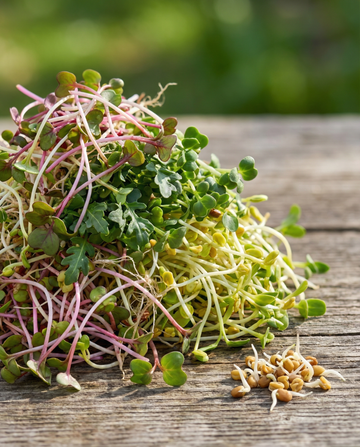 Spicy Sprouting Mix 250g Blend – organic sprouting seeds from SeedsChoice