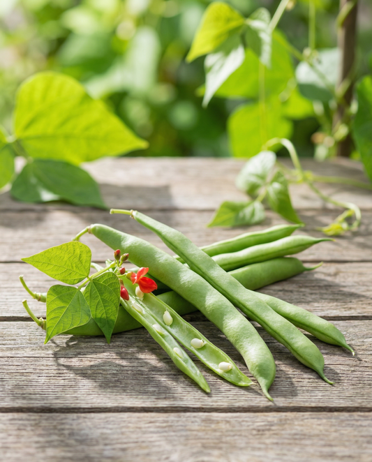 Feijão-escarlate Emergo 100g (Phaseolus coccineus) – sementes de vegetal anual da SeedsChoice